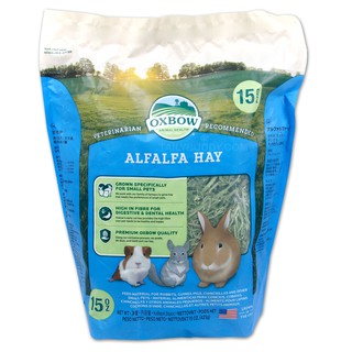 Oxbow Alfalfa Hay หญ้าอัลฟาฟ่า (15 oz)