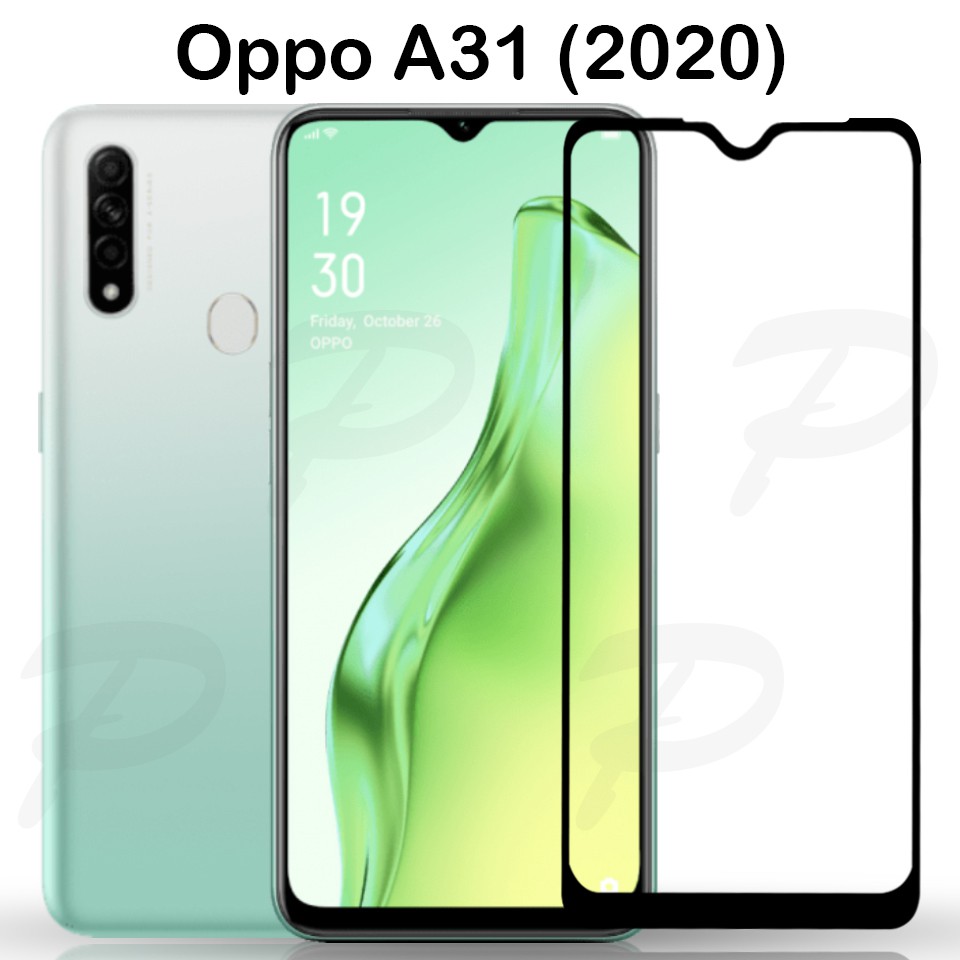 ฟิล์มกระจก นิรภัย เต็มจอ กาวเต็มแผ่น ออปโป้ เอ31 Full Glue Tempered Glass Screen For OPPO A31 (6.5")