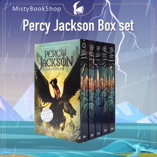 [พรีออร์เดอร์ 9-15 วัน] Percy Jackson and the Olympians Boxset / Rick Riordan นิยายภาษาอังกฤษ