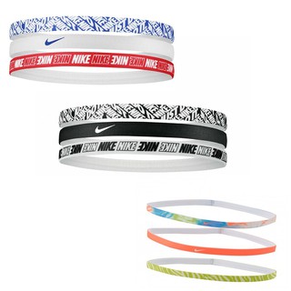 Nike ไนกี้ ผ้ารัดศีรษะ Printed Headbands 3PK (590)
