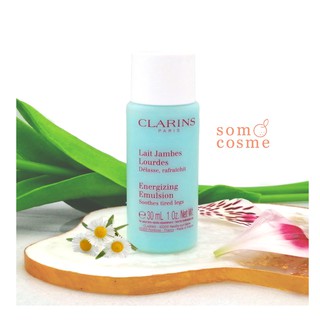 ครีมบำรุงขาที่เมื่อยล้า Clarins Energizing Emulsion Soothes tired legs 30 ml.