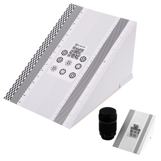 Camera Lens Focus Calibration Card AF Micro Alignment Ruler Folding Chart