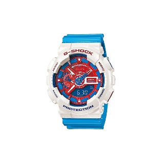 Casio G-Shock รุ่นโดเรมอน GA-110AC-7ADR - สีขาว/ฟ้า