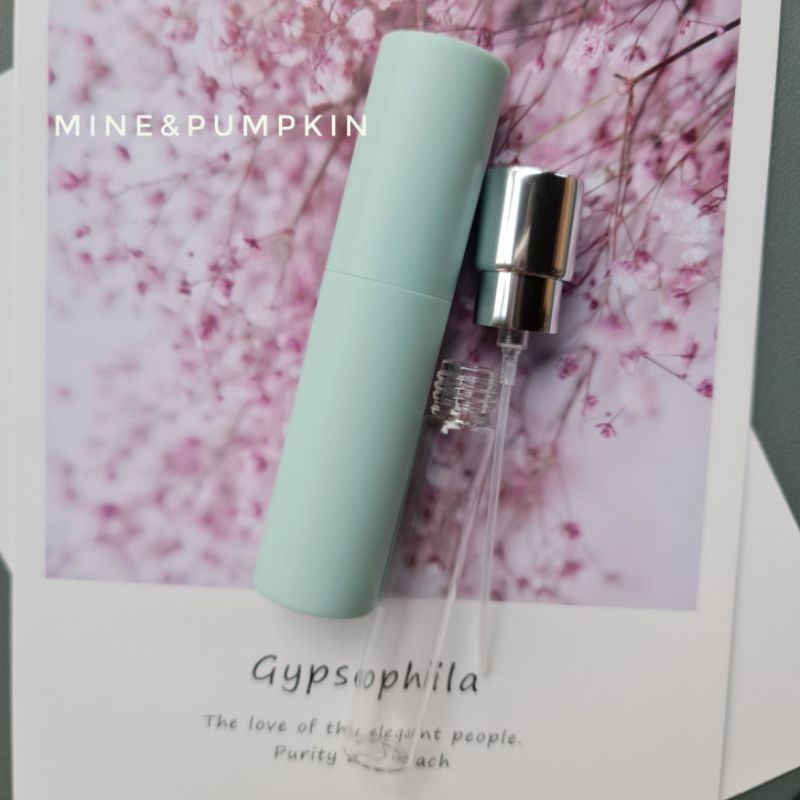 【M&P】⭐ ขวดแบ่งน้ำหอมพกพาแบบหมุนเปิด 10 ml สีพลาสเทล