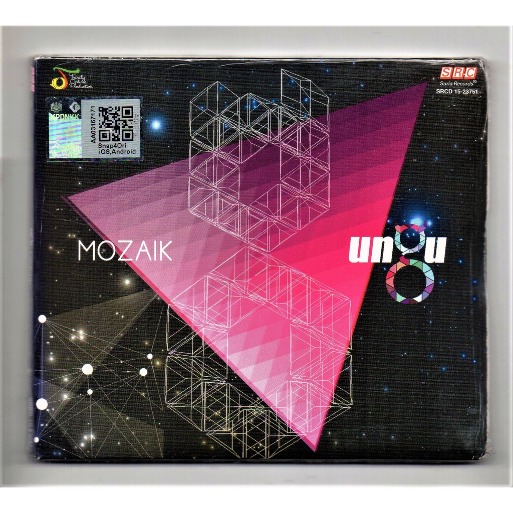 Ungu - Mozaik ( ซีดี Digipack มาเลย์ + รางโบนัส )