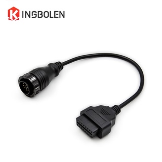 Obd2 สายเคเบิลเชื่อมต่อ 16pin เป็น OBDII 14pin สําหรับ Benz Sprinter 14 pin สําหรับ Mercedes 16pin OBD ตัวเมีย