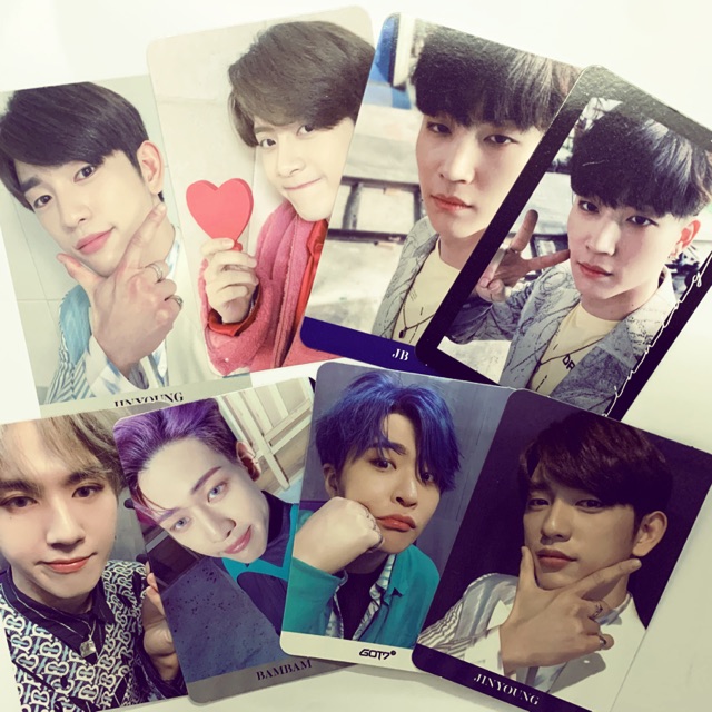 Photo Card Got 7 keep spinning top