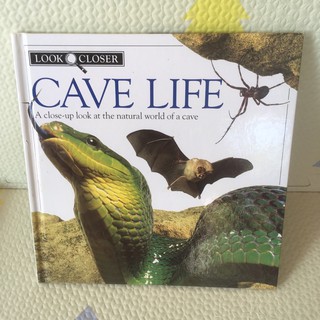 LOOK &amp; CLOSER :CAVE LIFE ปกแข็ง