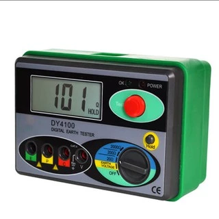 DY4100 เครื่องวัดค่าความต้านทานดิน วัดกราวนด์ สายดิน แบบดิจิตอล ออกใบกำกับภาษีได้