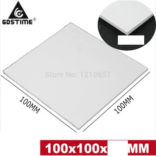 gdstime 100 x 100 x(0.5/1/1.5mm) Gray Thermal Pad Silicon Heatsink Cooling Thermal Conductivity: 3.2w/m-K