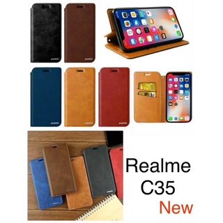 เคสหนัง RealmeC55/C35/Realme8(5G)/C21/C25/C17/C15/C12/C11/C3/Realme5/5i