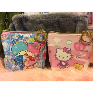 กระเป๋าใส่เหรียญ Hello Kitty,Little twinstar,My melody ขนาดกำลังดี น่ารักมากกกก