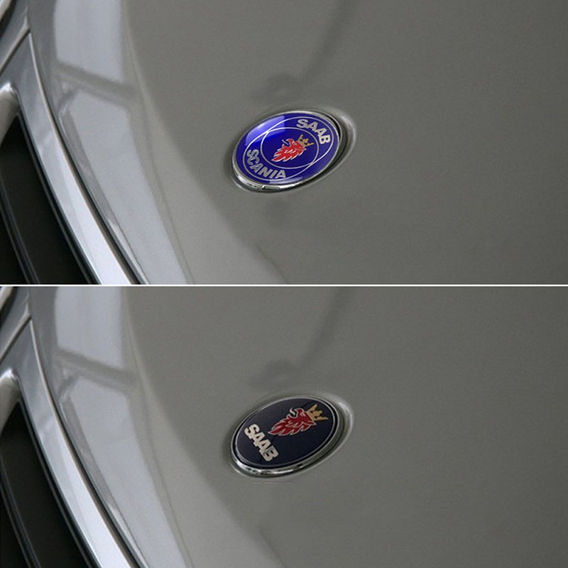 สติกเกอร์ตราสัญลักษณ์ 50 มม. 1 ชิ้น สําหรับ SAAB SCANIA 900 93 9000 - รูปที่ 6