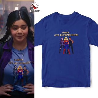 เสื้อผ้าผชเสื้อยืด MS MARVEL ลายซูเปอร์ฮีโร่ Kaamala Khan - MARVEL - PREMIUM combed 24s สําหรับผู้ชาย ผู้หญิง ไซซ์ 3XL X