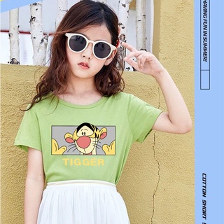 *K-2267-SHORT* /3สี/   เสื้อยืดแขนสั้นเด็กสไตส์เกาหลี สกรีนลายการ์ตูนน่ารักใส่ได้ทั้งหญิงและชาย ใส่ส*K-2266-SHORT* /3สี/