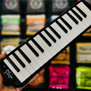 พร้อมส่ง 🚚 OverSpeed เมโลเดียน พร้อมกล่องพลาสติก สีดำ Melodion 32 คีย์ เมโลเดี้ยน Melodian Melodeon