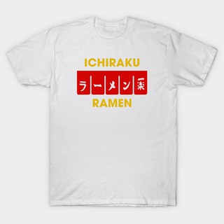 &amp;M Naruto (Anime) Ichiraku Ramen Shirt (Unisex) bh เสื้อยืด