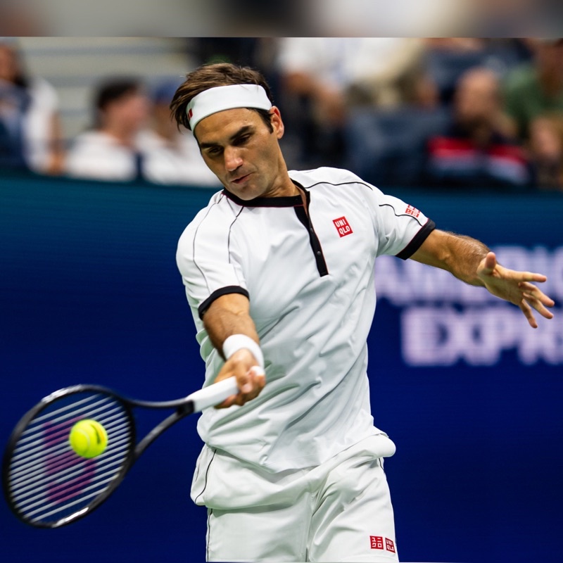 Uni.qlo Roger Federer Open Tennis ชุดกีฬาผู ้ ชาย