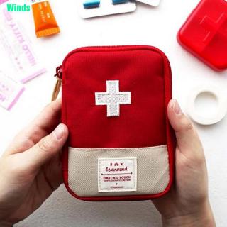 (Winds)  Portable Home Travel Camping Medical Bag Emergency Survival First Aid Kit Bag