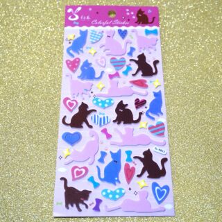 พร้อมส่ง สติกเกอร์ ลายน่ารัก Sticker cat