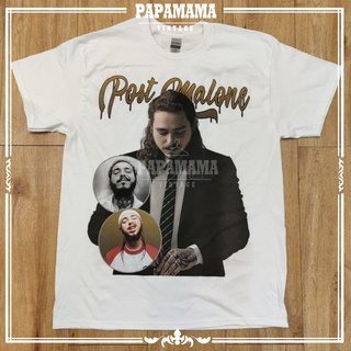 เสื้อยืดผ้าฝ้ายพิมพ์ลายขายดี [ POST MALONE ] DTG  (Direct To Garment) Tag Gilden เสื้อวง เสื้่อทัวร์ พิมพ์ดิจิตอล โพสท์