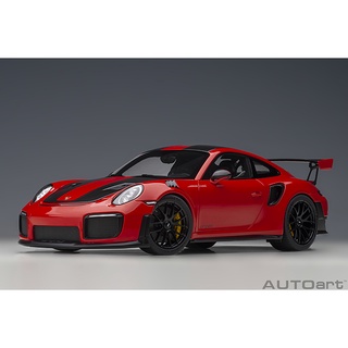 AUTOart PORSCHE 911 (991.2) GT2 RS WEISSACH PACKAGE (GUARDS RED)