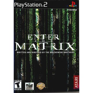 แผ่นเกมส์ PS2 Enter the Matrix