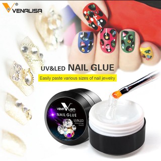 venalisa,glue,nail,gel,uv,decoration,glue,builder,กาวติดอุปกรณ์,กาวติดเพรช,กาวติดเล็บ,กาว,เจลติดอุปกรณ์,เจลยูวี15มล.