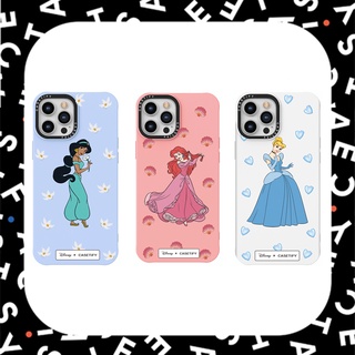 Casetify เคสโทรศัพท์ ซิลิโคนนิ่ม TPU ลายเจ้าหญิงดิสนีย์ จัสมิน สําหรับ iPhone X XS XR 11 12 13 14 Plus Pro Max