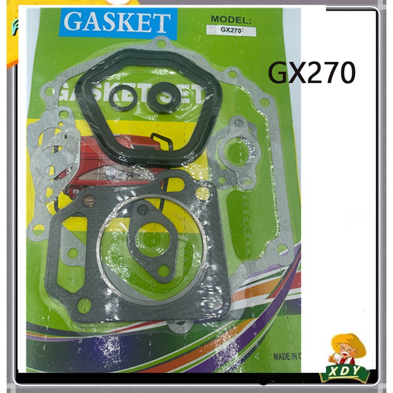 XDYประเก็นชุด GX270 เครื่องยนต์เบนซิน 9HPปะเก็น ประเก็นชุด เครื่่องยนต์เบนซิน เครื่องสูบน้ำ13 แรง Honda GX390 ครบชุด