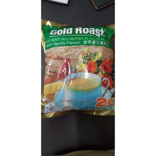 ข้าวโอ๊ต Gold Roast vanilla flavour 1ถุง บรรจุ20ซอง (Halal)