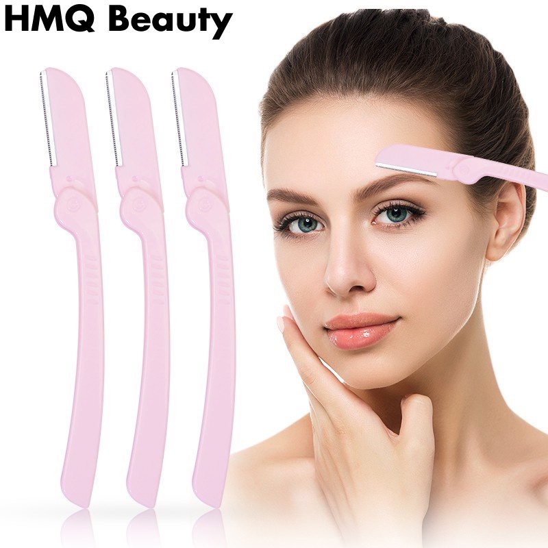 มีดโกนกันคิ้ว แบบพับได้ อเนกประสงค์ สําหรับผู้ชาย และผู้หญิง