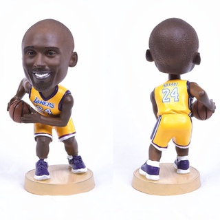 ตุ๊กตาบาสเก็ตบอล Los Angles Lakers 24 Kobe ความสูง 12 ซม. สีเหลือง