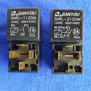 Relay SARL-121DM / 112DM SANYOU รีเลย์ 12 VOLT 40 AMP 1ตัว 4/5 Pin