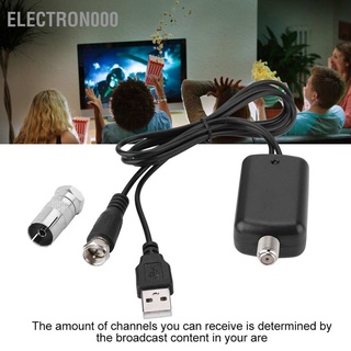 [คลังสินค้าใส]Electron000 25Db Hd เสาอากาศขยายสัญญาณทีวีในร่ม Usb Gain Gannel