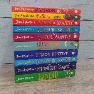 The World of David Walliams The Terrific Ten!
MEGA-MASSIVE BOX SET 10 BOOKS.