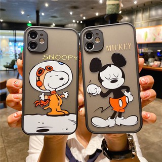 ราคาเคสหลังการ์ตูนด้านขอบสีรุ่น สำหรับ 6/6s 7/8/SE 7P/8Plus X/Xs Xs Max 12 pro max 11Pro 11Promax #889