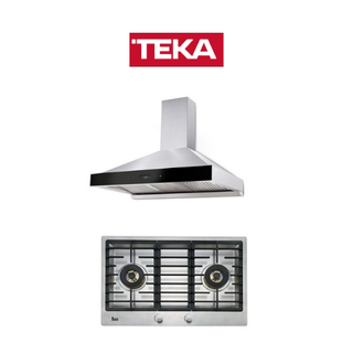 TEKA เตาแก๊สฝัง TEKA รุ่น EF 78 2 G AI AL DR SS  แถม เครื่องดูดควัน รุ่น DBW 90TO