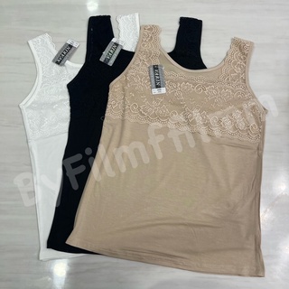 เสื้อซับในผู้ใหญ่ เสื้อกล้ามลูกไม้ ป้าย VARIN 1401 สินค้าพร้อมส่ง