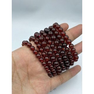 โกเมน Garnet beads bracelet