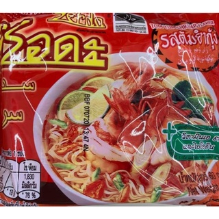 ซือดะ บะหมี่กึ่งสำเร็จรูปรสต้มยำกุ้ง 60 กรัม