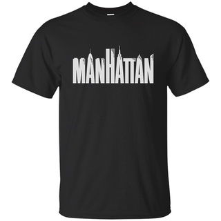 เสื้อยืดผ้าฝ้าย พิมพ์ลาย Manhattan Woody Allen Movie Skyline G200 Gildan Ultra สําหรับผู้ชายSize S-5XL