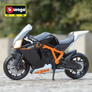 Bburago โมเดลรถจักรยานยนต์ 1:18 KTM 1190 RC8 R