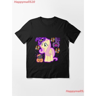 ผ้าฝ้ายคอกลมNew My Little Pony Halloween Witch Shutterfly Essential T-Shirt เสื้อยืด ดพิมพ์ลาย เสื้อยืดผ้าฝ้าย คอกลม cot