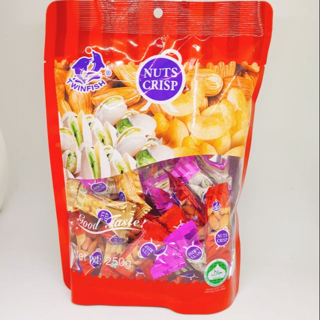 ขนมตุ๊บตั๊บมาเลเซีย NUTSCRISP หวานน้อยอร่อยมากก