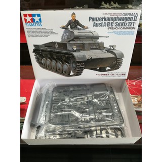 โมเดลประกอบ Tamiya 1/35 TA35292 German Pz.Kpfw.II Type A-C France Front