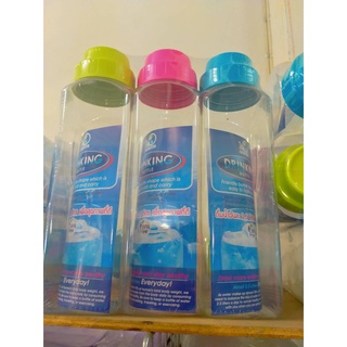 ขวดน้ำแช่ตู้เย็นเกรดเอpioneer แพ็ค 3 ใบราคา 85บาท(ทรงเหลี่ยม)