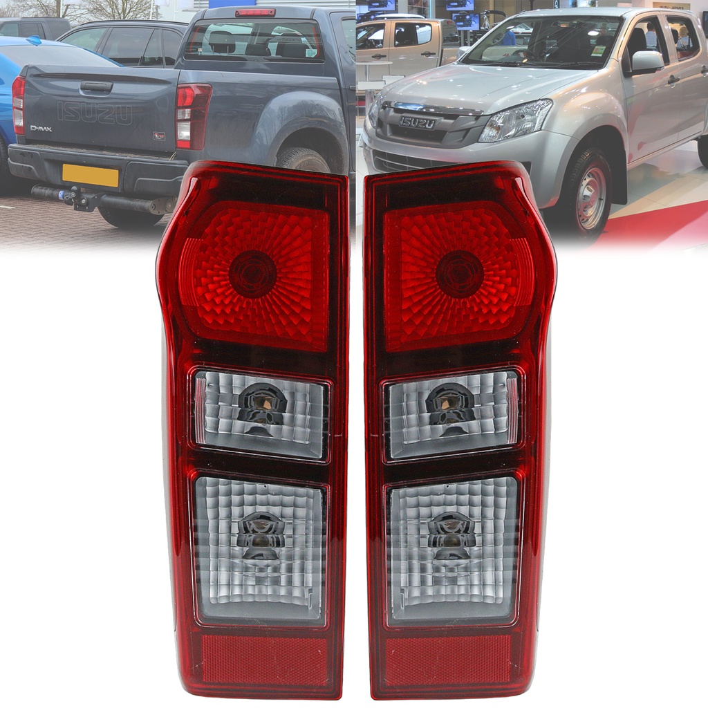 Isuzu D-Max Dmax V-Cross 2012-2017 ไฟท้ายแบบไม่มีLED ไฟท้าย Lampu Belakang