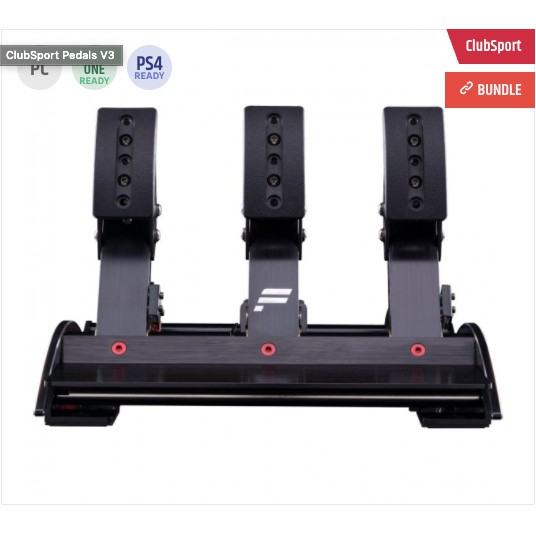 Fanatec Clubsport Pedals V3