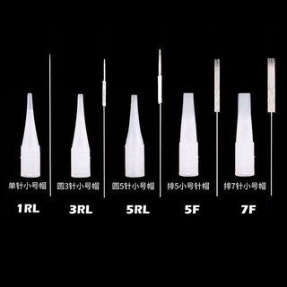 เข็มสักคิ้วถาวร ฆ่าเชื้อ 1RL 3RL 5RL 5F 7F 0.35X50 มม. แบบใช้แล้วทิ้ง 100 ชิ้น